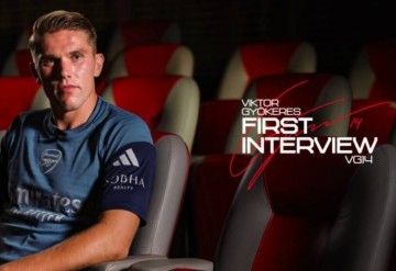 约克雷斯：一心加盟因认定阿森纳适合自己 队友能够帮我继续提高