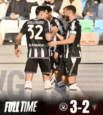 意甲联赛：尤文图斯任命斯帕莱蒂，乌迪内斯沦为送分童子