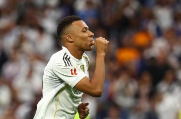 姆巴佩破门，皇马5分领跑 西甲最新积分战报