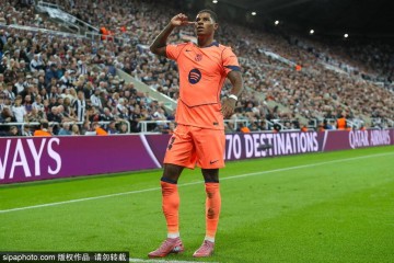 欧冠-拉什福德世界波+梅开二度 巴萨2-1客胜纽卡斯尔