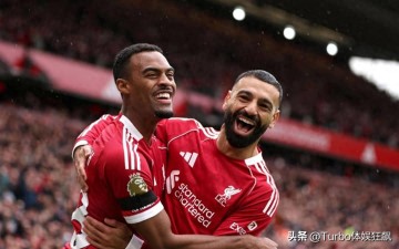 9500万锋霸7场4球！ 利物浦德比战险胜埃弗顿，豪取6连胜领跑英超